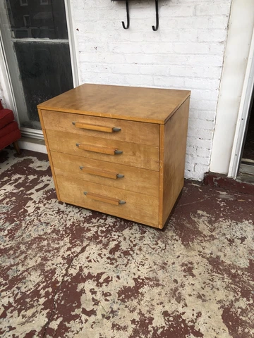 AUTHENTIC ELIEL SAARINEN MID CENTURY MODERN DESIGNER CHEST OF DRAWERS DRESSER Cover