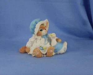 Calico Kittens NOS NIB Furry and Feathered Friends 102636 Girl Kitten With Geese - Picture 1 of 5