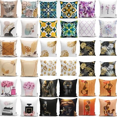 Kissenbezug Kissenhülle Premium 4er Set  Kopfkissenbezug 45 x 45 beidseitig bed. - Bild 1 von 4