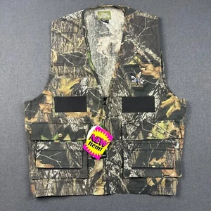 Quail Unlimited Vest Men XL Camouflage Camo Full Zip Hunting Shooting NWT - Picture 1 of 9