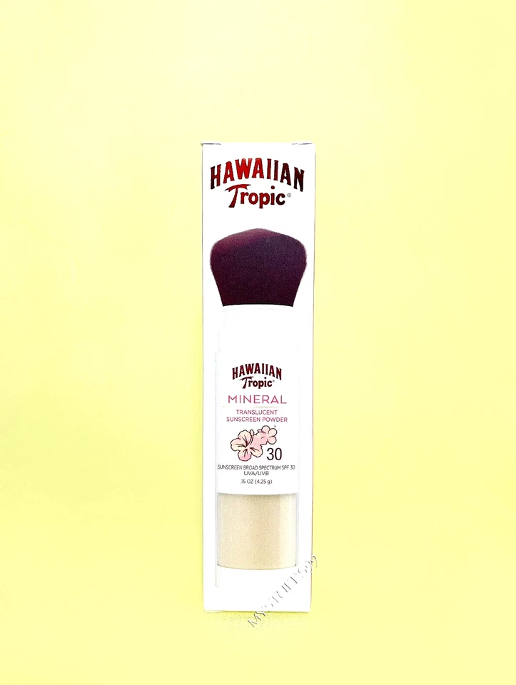 HAWAIIAN TROPIC MINERAL TRANSLUCENT SUNSCREEN POWDER BROAD SPECTRUM SPF 30 NIB!! - Image 1 of 1