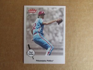 2002 FLEER GREATS OF THE GAME BASEBALL SINGLES COMPLETE YOUR SET PICK CHOOSE