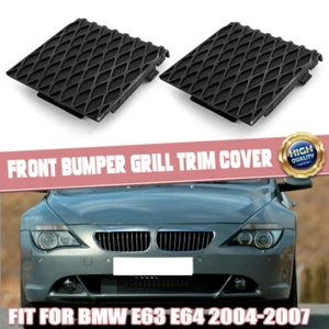 Front Lower Bumper Cover Grille Fits 2004 2005-2007 BMW E63 E64 645Ci 650i 1Pair - Bild 1 von 8
