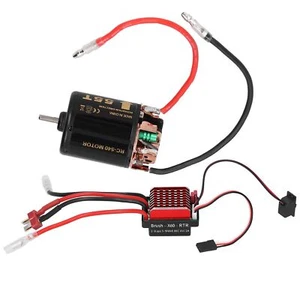 RC Motor ESC, High Torsion 540 Brushed Motor 360A ESC with T Plug Accessory C... - Picture 1 of 9