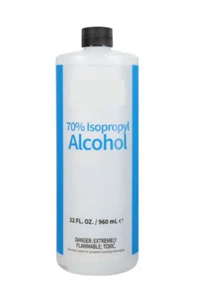 (2 Pack) 70% Isopropyl Alcohol Rubbing Alcohol 32 Oz - Picture 1 of 1