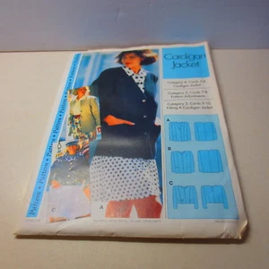 Cardigan Jacket Pattern Sewing Step-By-Step IMP BV/IMP - Picture 1 of 3