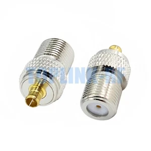 10x F Female Jack to MCX Male Plug Adapter RF Coaxial Connector MCX-F-JK Type - Picture 1 of 5