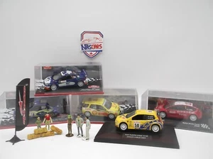 1/43 Éléments DIORAMA Rallye Monte-Carlo Années 2002-2008 5 Autos + 5 Figurines - Imagen 1 de 22
