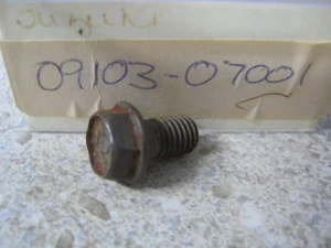 Nuevo de Lote Antiguo OEM Suzuki Leva Cadena Piñón Perno 1980-87 GS550E GS1100E 09100-07001 - Imagen 1 de 4