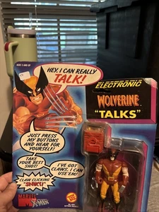 Marvel The Uncanny X-Men Electronic Wolverine “Talks” Action Figure 1991 ToyBiz - Picture 1 of 3