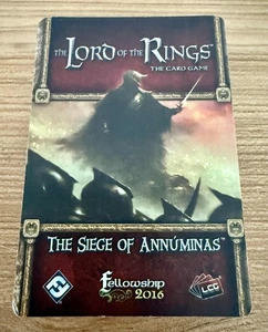 Lord of the Rings Card Game LCG LOTR The Siege of Annuminas POD - MINT COMPLETE - Picture 1 of 1