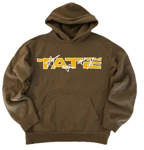 Tate McRae Star Hoodie S Brown So Close to What Miss Possessive Tour NEW *holes - Picture 1 of 10