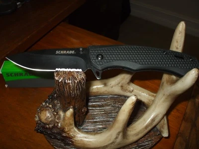 NAVAJA SCHRADE SCP17-74 CON CLIP DE BOLSILLO Y CAJA, PESO LIGERO, ¡OFERTA!!!!! Foto 1 de 4