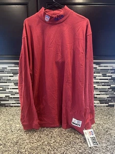Vtg NEW 90's NFL MAXIT Buffalo Bills Long sleeve Shirt Gorpcore NWT Sz 3XL Red - Picture 1 of 6