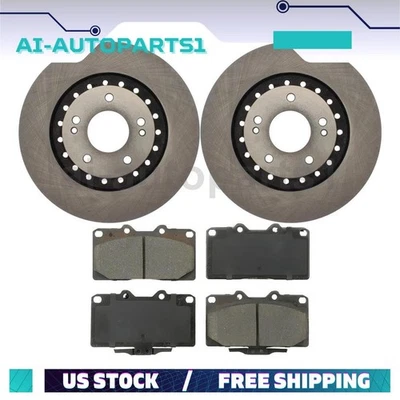 Kit de rotores de freno delanteros + pastillas de freno para Dodge Stealth 1994 1995 1996 Foto 1 de 4