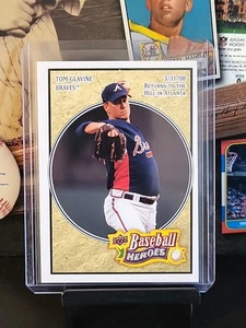 2008 Upper Deck Baseball Heroes #8 Tom Glavine Atlanta Braves π₯ - Picture 1 of 10