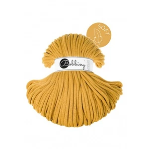 Bobbiny JUMBO SOFT Flechtkordel 8mm geflochten Mustard 100m - Picture 1 of 3