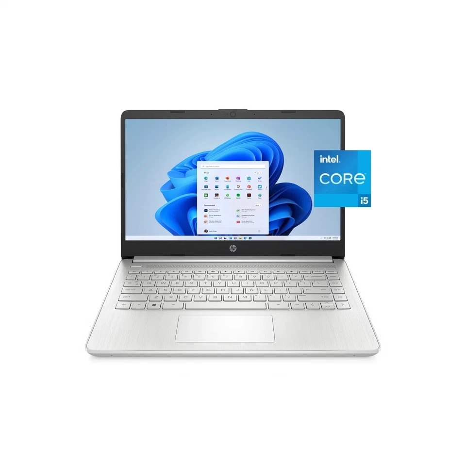HP 14-DQ2078wm 14" 512GB i5-1135G7, Natural Silver - Image 1 of 1