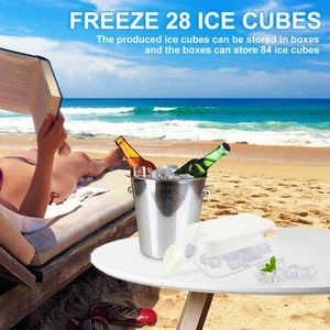 Ice Poping Out Trays Versatile Sturdy Ice Cube Tray Containers for Your stdbl - Picture 1 of 11