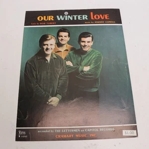 Our Winter Love Piano Voice Sheet Music Tubert/Cowell 1963 BMI Canada - Picture 1 of 4