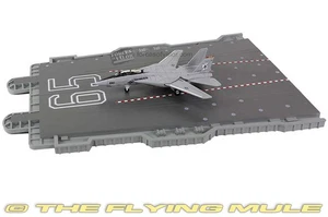 Forces of Valor 1:200 F-14A Tomcat USN VF-41 Black Aces AJ100 w/Carrier Deck - Picture 1 of 6