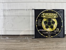 Sega Dreamcast 4 Wheel Thunder Disc ONLY Tested Super Quick FREE Shipping DC