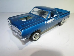 VINTAGE AMT 1965 EL CAMINO KIT/PROMO MODEL CAR NICE OLSD BUILD - Picture 1 of 5