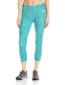 MALLAS ADIDAS PERFORMANCE MUJER CLIMA STUDIO TIRO MEDIO 3/4 AQUA TALLA L NUEVAS - Imagen 1 de 2