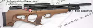 Benjamin Akela Barrel Band 3D PRINTED + Combo Gauge Cover + Power Lever Pcp - Picture 1 of 2