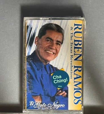 Ruben Ramos & The Texas Revolution – El Gato Negro (Cassette, Album) - Image 1 of 2