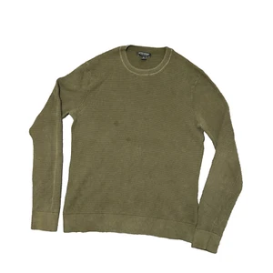 Banana Republic Supima Baumwolle Herren Langarm Pullover Größe M Grün - Bild 1 von 8