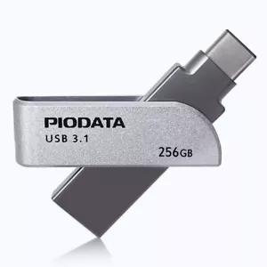 Unidad Flash de Respaldo iXflash 256 GB USB A y USB C para iPhone iPad y Computadora Gris - Imagen 1 de 13