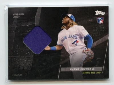 2019 Topps X Vlad Jr. Vladimir Guerrero Jr. RC Rookie Jersey Relic /25 Blue Jays - Image 1 of 2