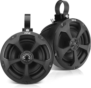 2-Way Dual Waterproof Off-Road Speakers - 5.25" 1000W Marine Wake Tower System - Picture 1 of 7