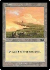 Plains 333 Urza's Saga Light Play LP Magic the Gathering DNA GAMES