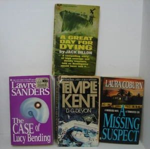 Lot of 4 Mystery books, by Misc. Author see photo's 7023 See DESCRIPTION - Picture 1 of 9