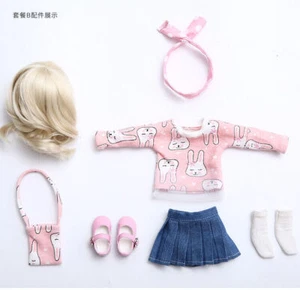 New Dress clothes wig Hair shoes For 1/6 BJD Doll Aileen Gaby B - Picture 1 of 8