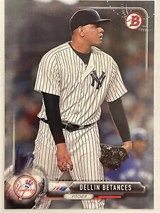 2017 Bowman Dellin Betances #72 Baseball New York Yankees