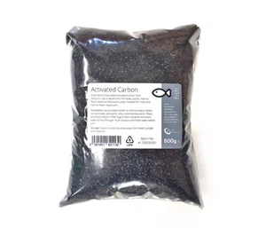 Activated Carbon Small Stone Charcoal Granules Fish Tank Filter Media Aquariums - Picture 1 of 12