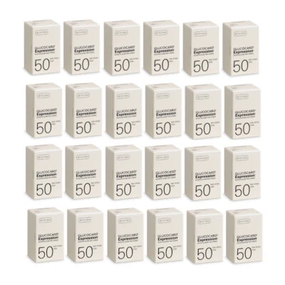 Tiras reactivas Arkray Glucocard Expression 1200 para el cuidado de la glucosa Foto 1 de 2