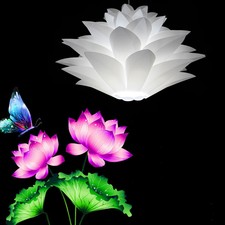 Modern Lotus Pendant Chandelier Pendant Ceiling Lamp Hanging Light Lampshade DIY