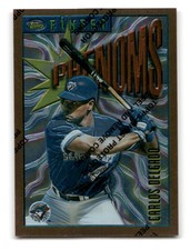 1996 Finest #30 Carlos Delgado   Toronto Blue Jays  BRZ, PH