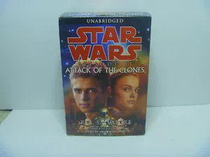 Star Wars Attack Of The Clones Unabridged Audiobook Cassette - Picture 1 of 2
