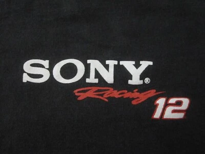 Sony Racing Shirt Mens XL Ryan Newman 12 Faded - Image 1 of 4