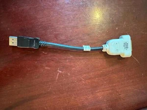 Genuine Dell BizLink DisplayPort DP to DVI DVI-D Video Adapter Part 023NVR - Picture 1 of 6