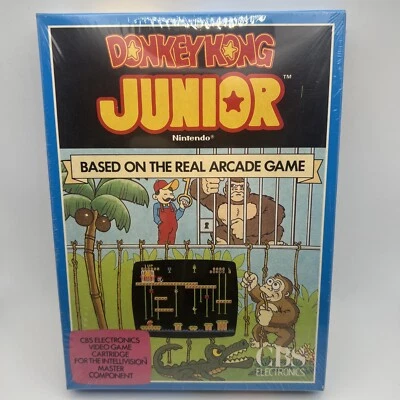 🔥🦍SEALED Donkey Kong Jr CBS UK Version Rare In This Condition - Image 1 of 4