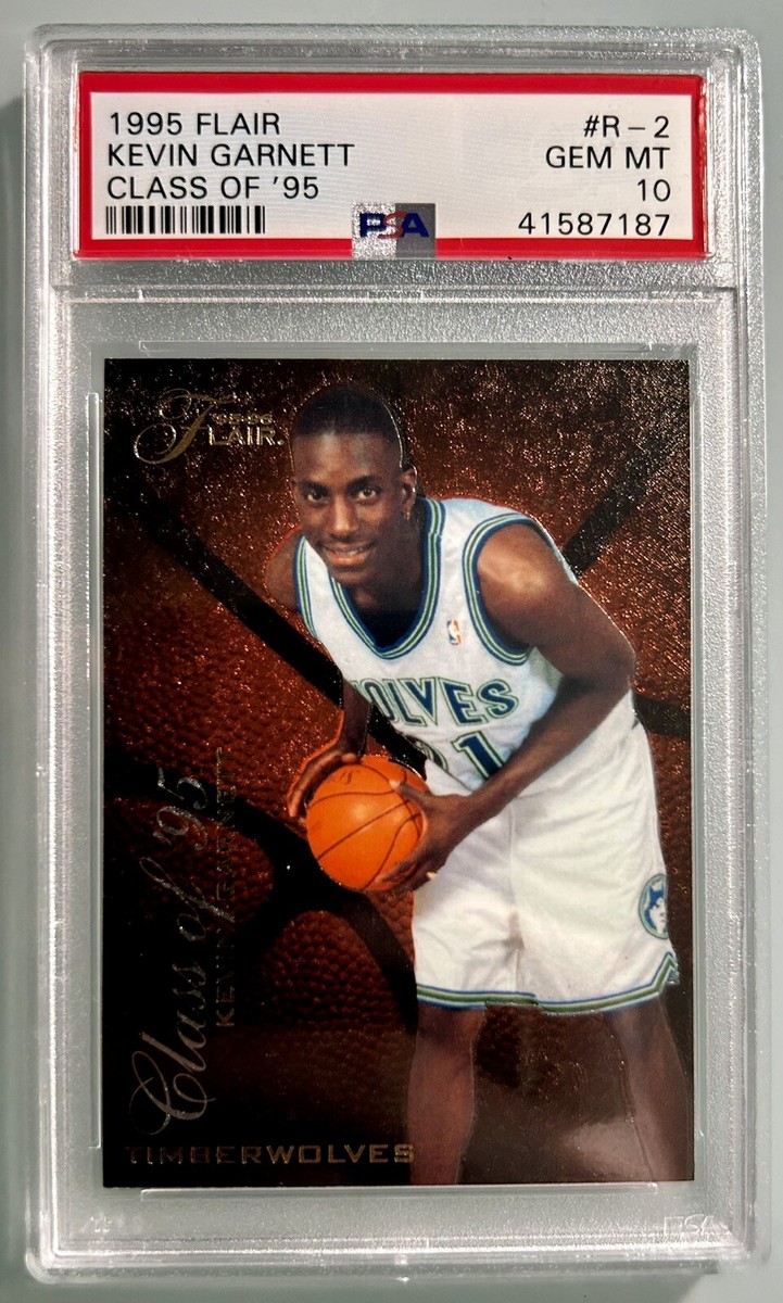 Kevin Garnett Professional Sports Authenticator (PSA) Basketball 
