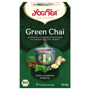 Bio Green Chai Teemischung, 30,6G von Yogi Tea - Bild 1 von 2
