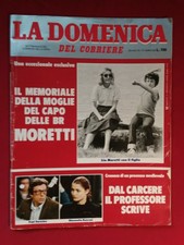 La Domenica del Corriere 25/4/1981 MOGLIE DI MORETTI CAPO DELLE BRIGATE ROSSE