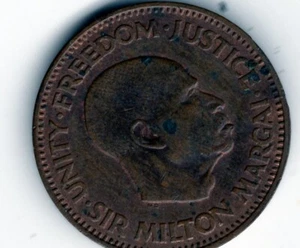 Afrika: Sierra Leone 1/2 Cent 1964 - Bild 1 von 2